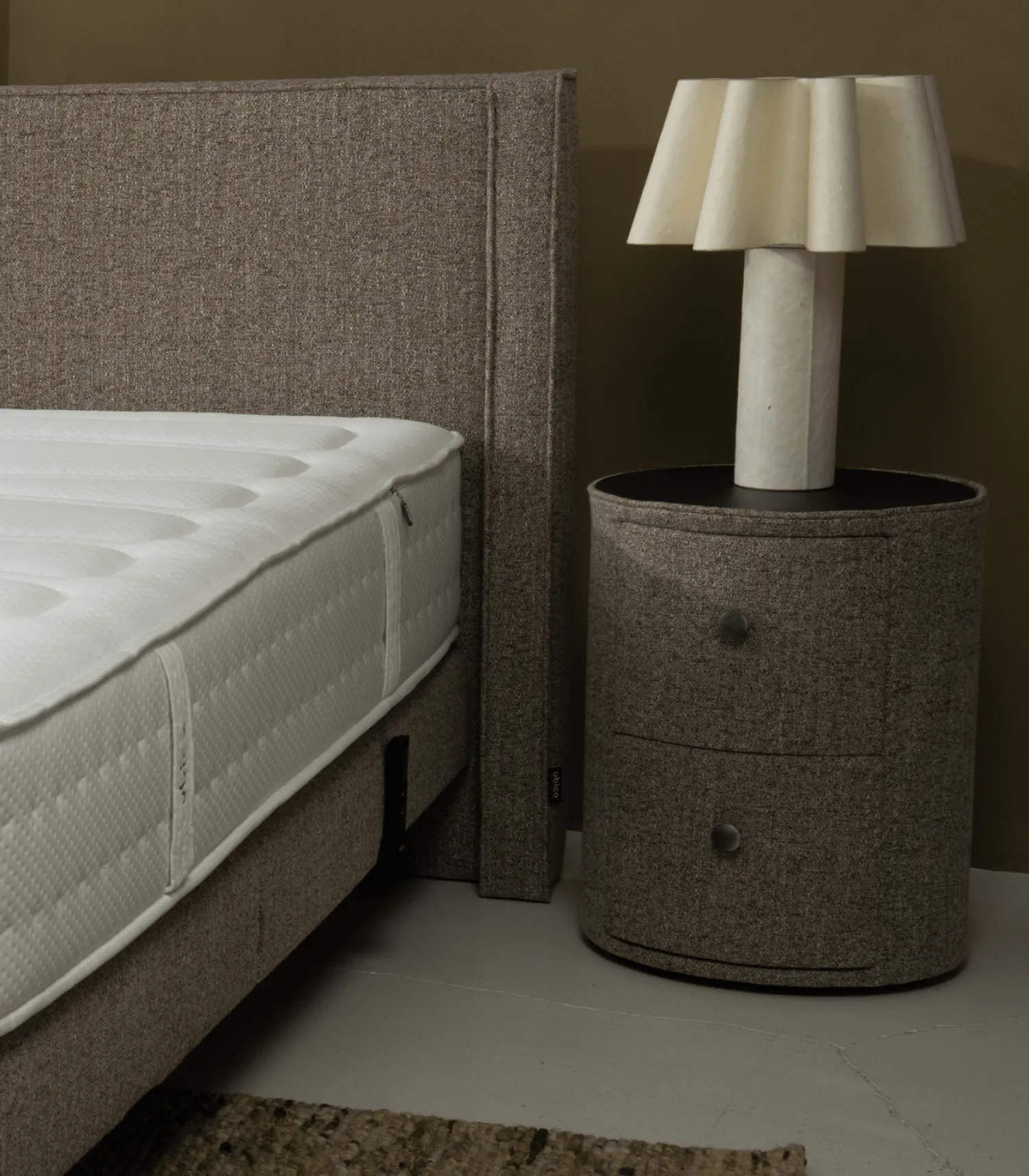 Pocketvering Matrassen-Ubica Lunaire Luxe Matras Wit