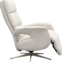 Relaxfauteuils-Trendhopper Lunia Relaxfauteuil Greige
