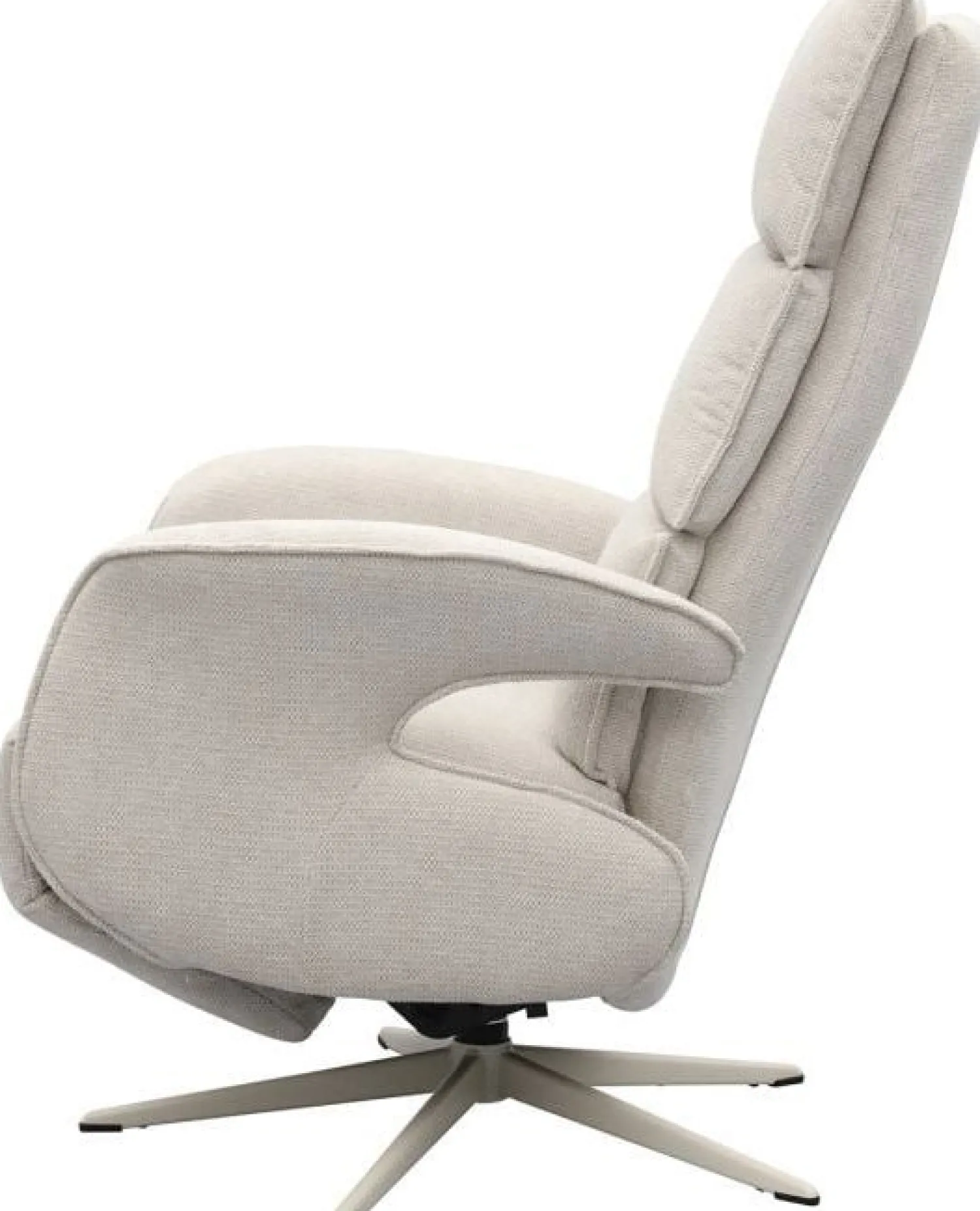 Relaxfauteuils-Trendhopper Lunia Relaxfauteuil Greige