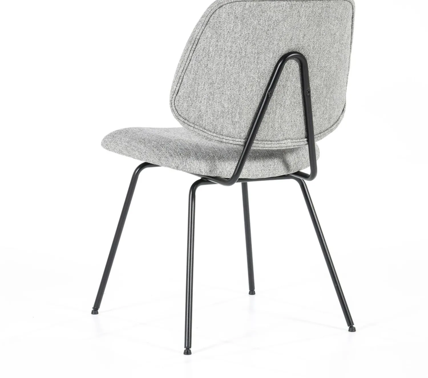 Eetkamerstoelen Zonder Armleuning-Eleonora Lynn Eetkamerstoel Grijs