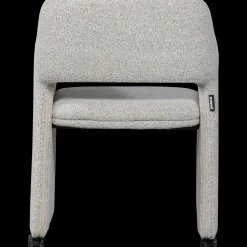 Eetkamerstoelen Met Armleuning-WOOOD Lyric Eetkamerstoel Greige
