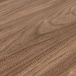 Ronde Eettafels-WOOOD Maan Eettafel Walnut