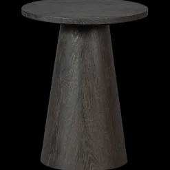 Ronde Salontafels-WOOOD Maan Salontafel Dark Brown