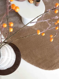 Vloerkleden|Rechthoekige Vloerkleden-Brinker Carpets Maare Vloerkleed Mocca