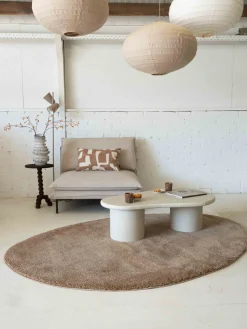 Vloerkleden|Rechthoekige Vloerkleden-Brinker Carpets Maare Vloerkleed Mocca
