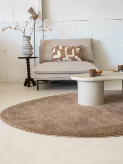 Vloerkleden|Rechthoekige Vloerkleden-Brinker Carpets Maare Vloerkleed Mocca
