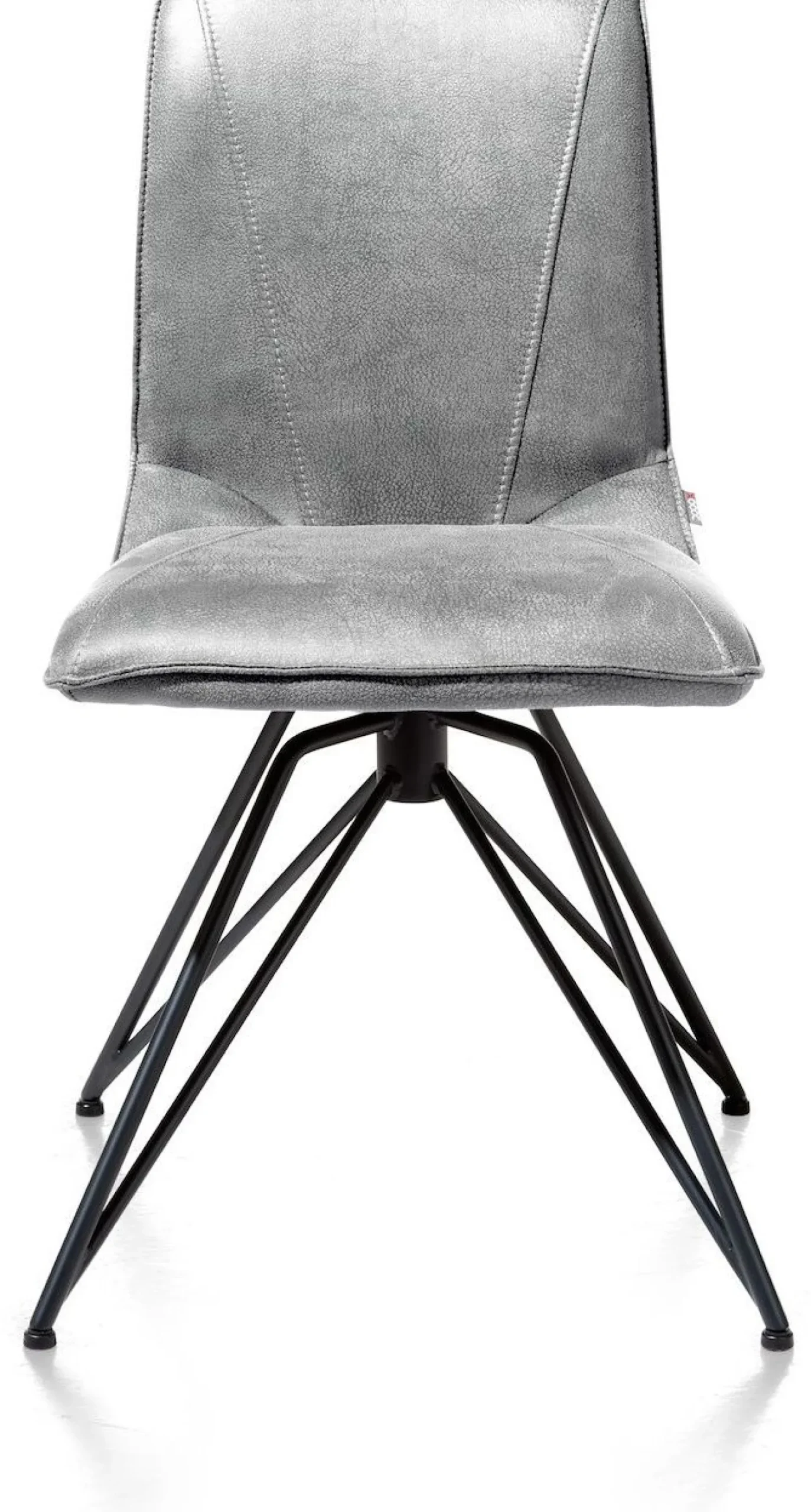 Eetkamerstoelen Zonder Armleuning-XOOON Mac Eetkamerstoel Lichtgrijs