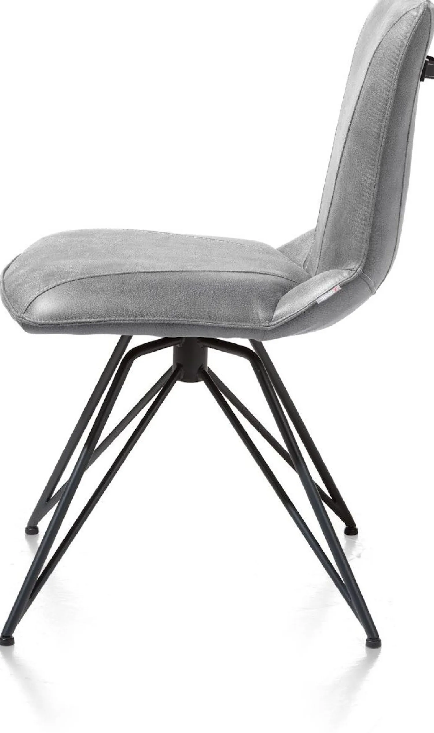Eetkamerstoelen Zonder Armleuning-XOOON Mac Eetkamerstoel Lichtgrijs