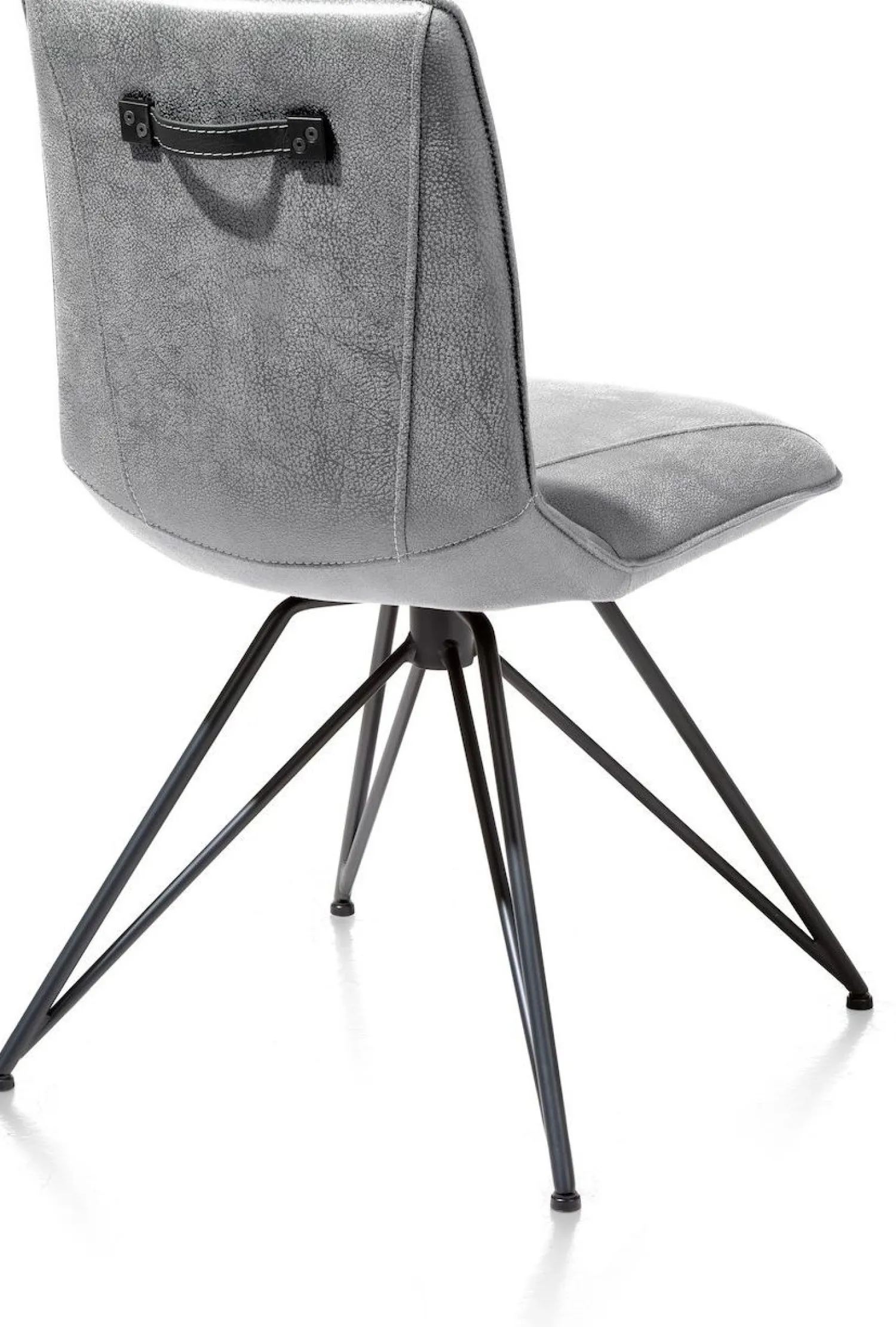 Eetkamerstoelen Zonder Armleuning-XOOON Mac Eetkamerstoel Lichtgrijs
