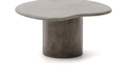 Organische Salontafels-Kave Home Macarella Salontafel Grijs