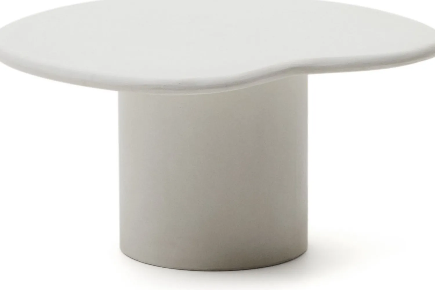 Tuintafels-Kave Home Macarella Salontafel Wit