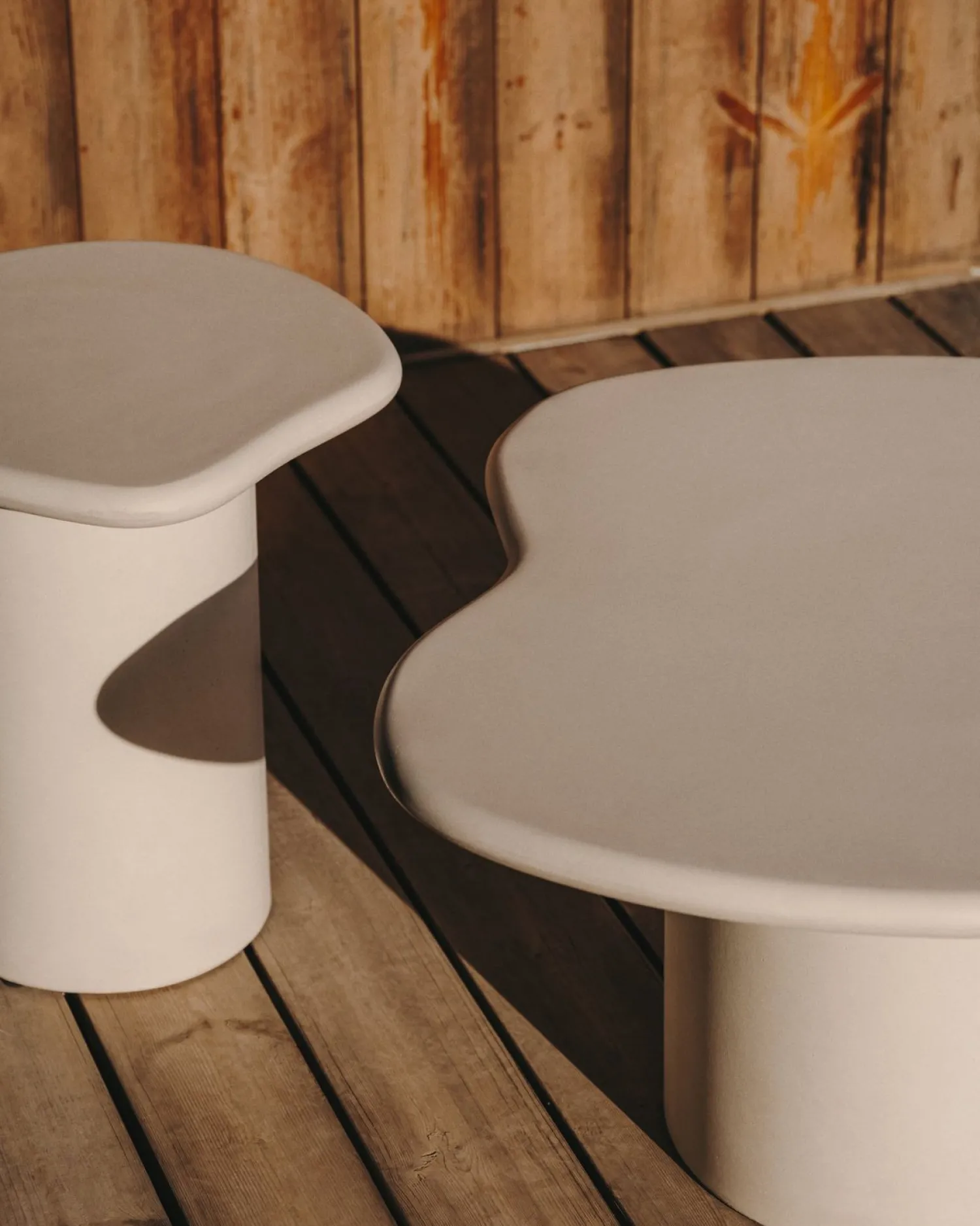 Tuintafels-Kave Home Macarella Salontafel Wit