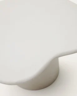 Tuintafels-Kave Home Macarella Salontafel Wit