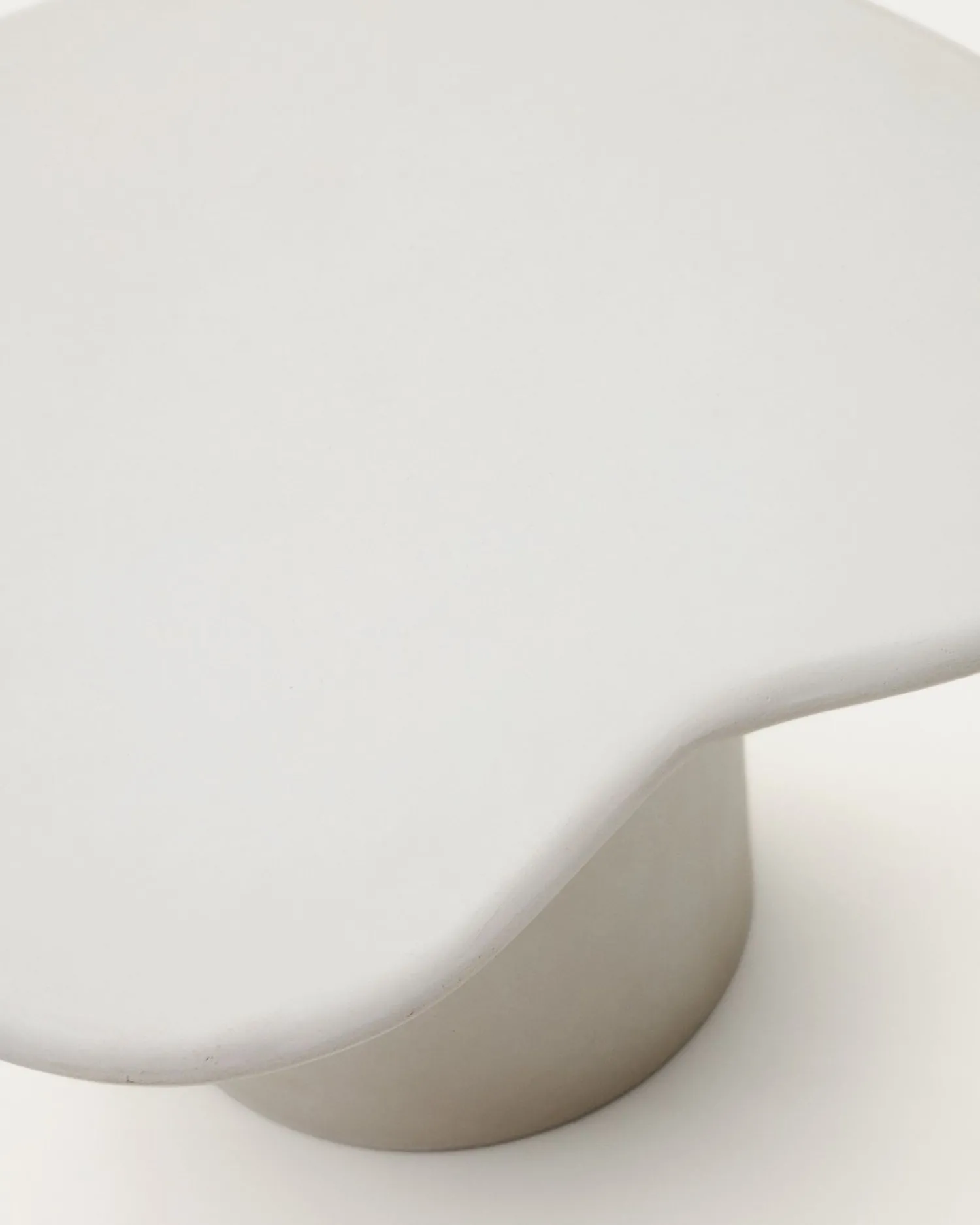 Tuintafels-Kave Home Macarella Salontafel Wit