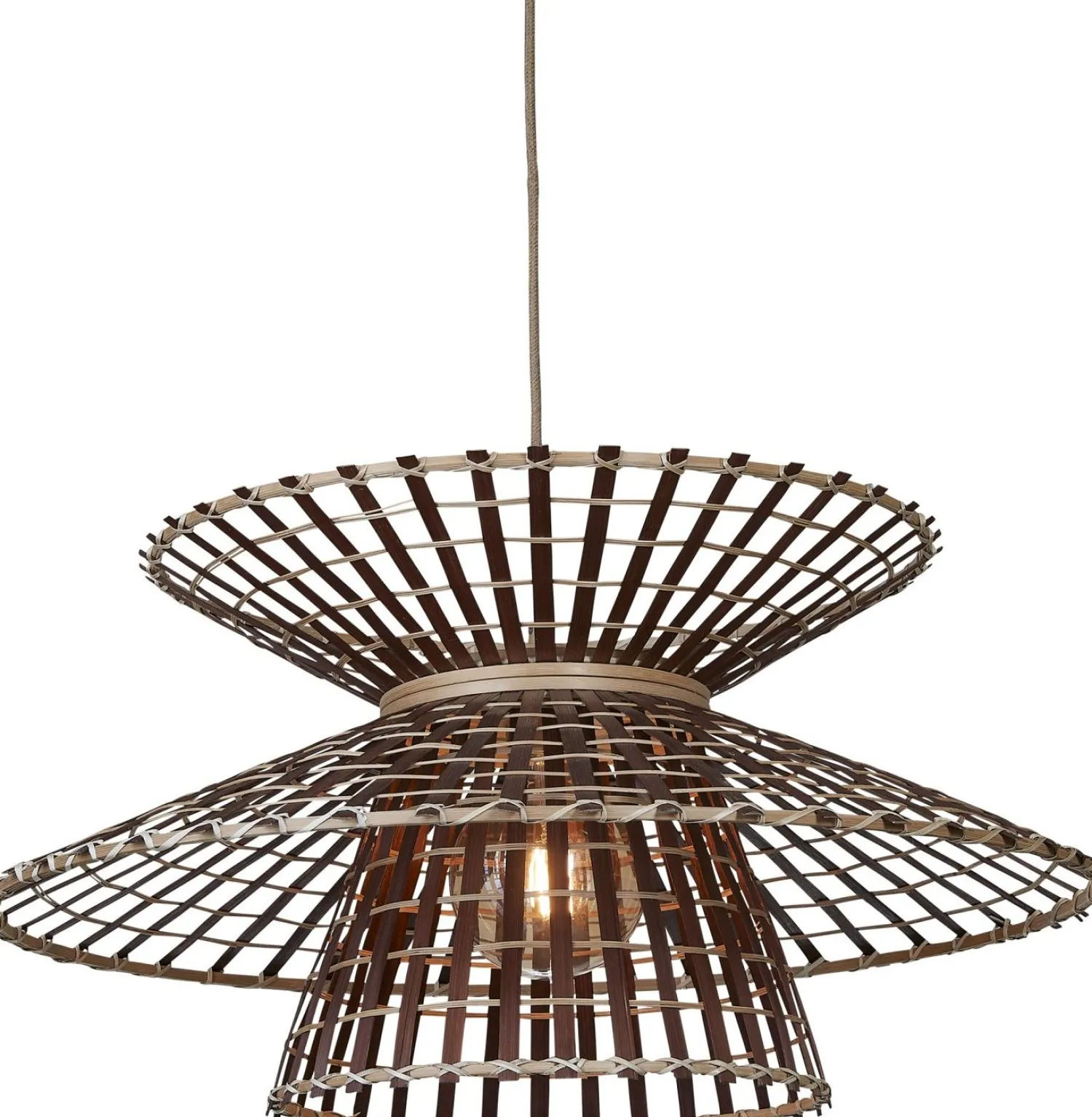 Hanglampen|Hanglampen-Good&Mojo Machu Hanglamp Natural, Brown