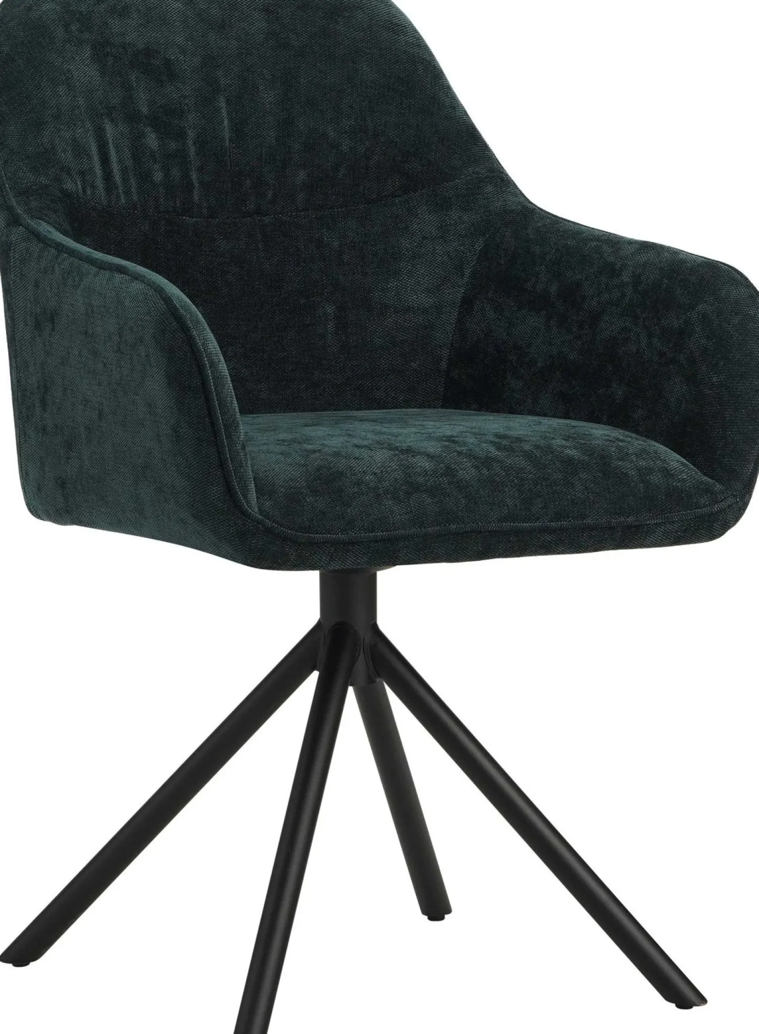 Kuipstoelen|Draaibare Eetkamerstoelen-Eijerkamp Collectie Maddox Eetkamerstoel Dark Green
