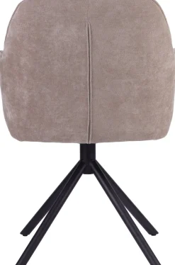 Draaibare Eetkamerstoelen|Eetkamerstoelen Met Armleuning-Eijerkamp Collectie Maddox Eetkamerstoel Brown