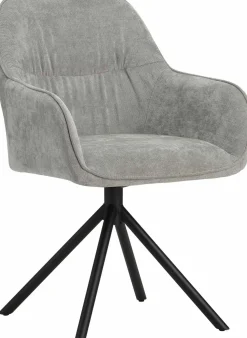 Kuipstoelen|Draaibare Eetkamerstoelen-Eijerkamp Collectie Maddox Eetkamerstoel Light Grey