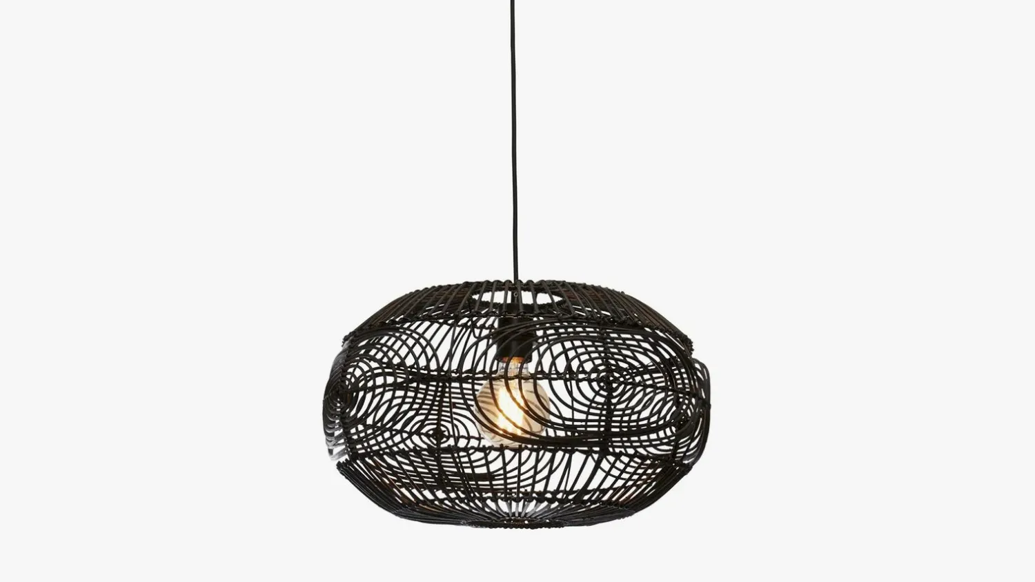 Industriële Hanglampen|Industriële Hanglampen-Good&Mojo Madeira Hanglamp Black