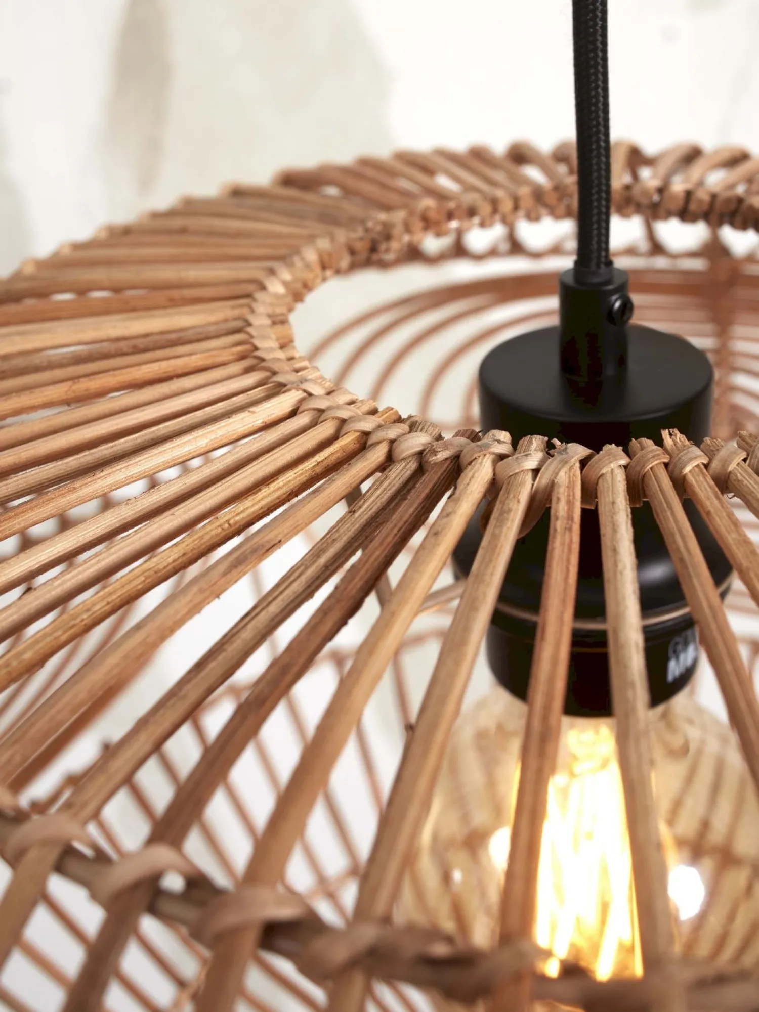 Vloerlampen|Vloerlampen-Good&Mojo Madeira Vloerlamp White, Natural, Grey