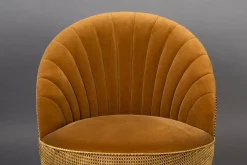 Ronde Fauteuils-Dutchbone Madison Fauteuil Whiskey