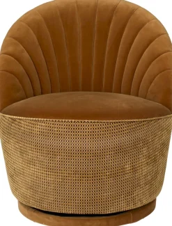 Ronde Fauteuils-Dutchbone Madison Fauteuil Whiskey