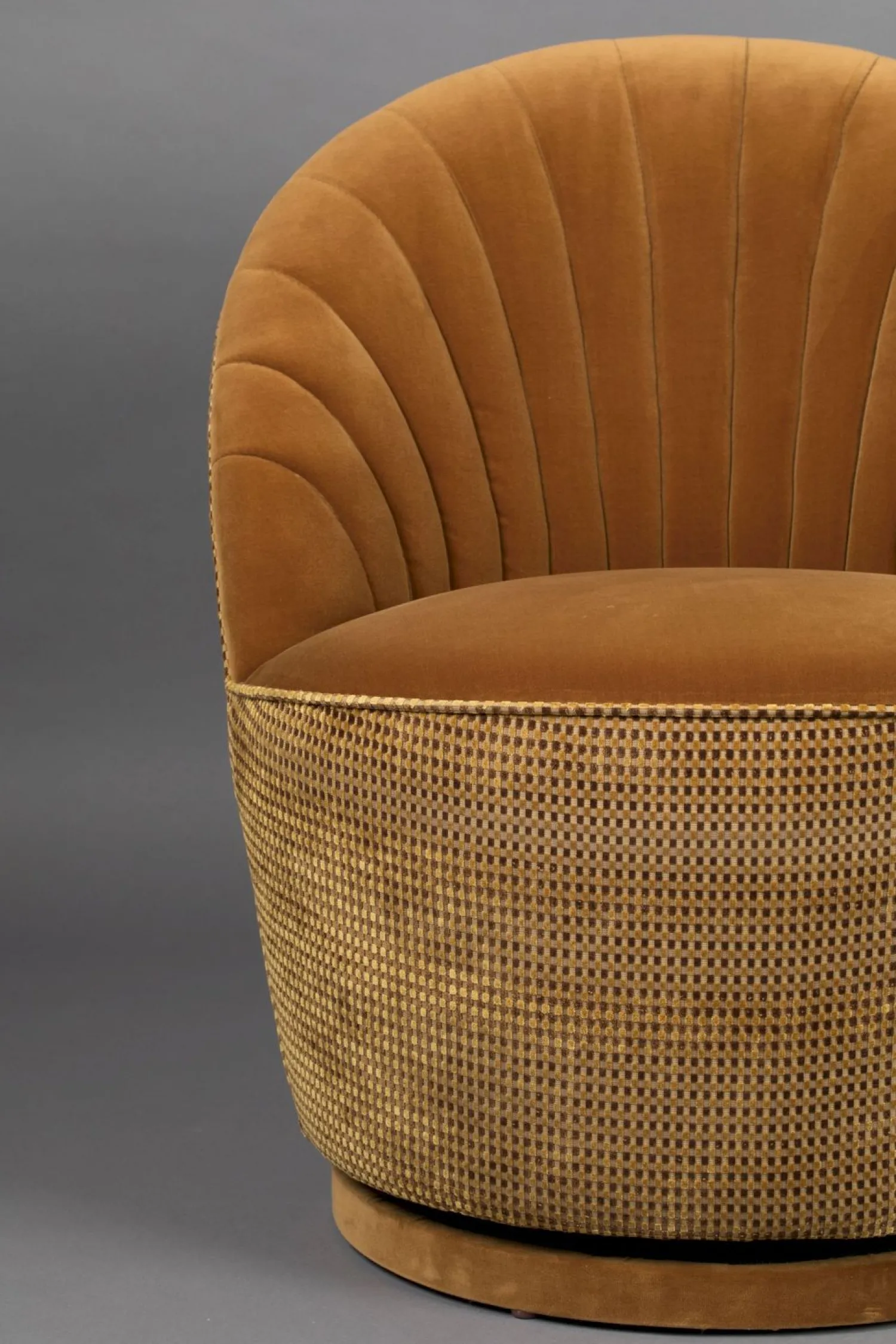 Ronde Fauteuils-Dutchbone Madison Fauteuil Whiskey