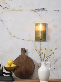 Wandlampen|Wandlampen-It's about RoMi Madrid Wandlamp Goud