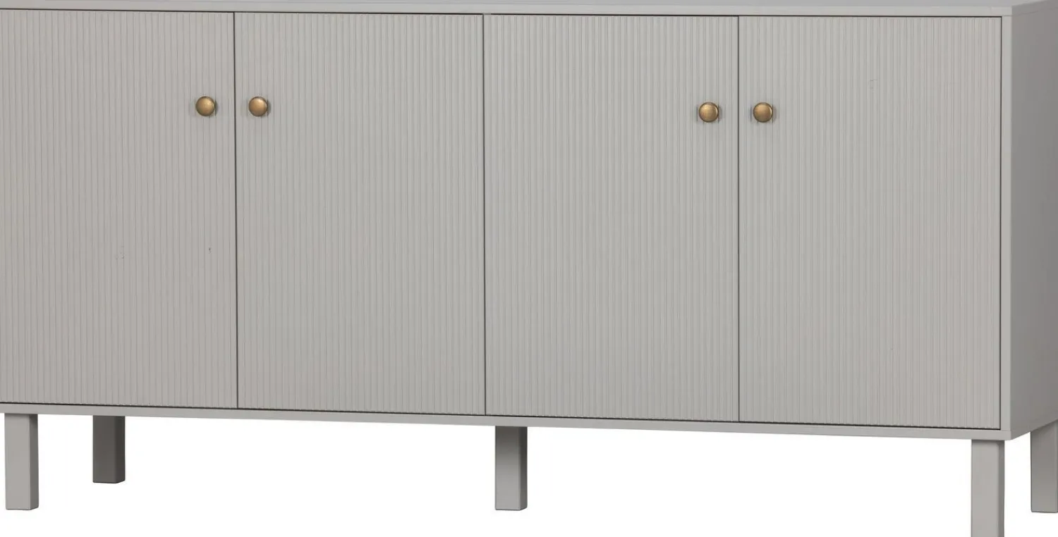 Dressoirs-WOOOD Madu Dressoir Cloud Grey