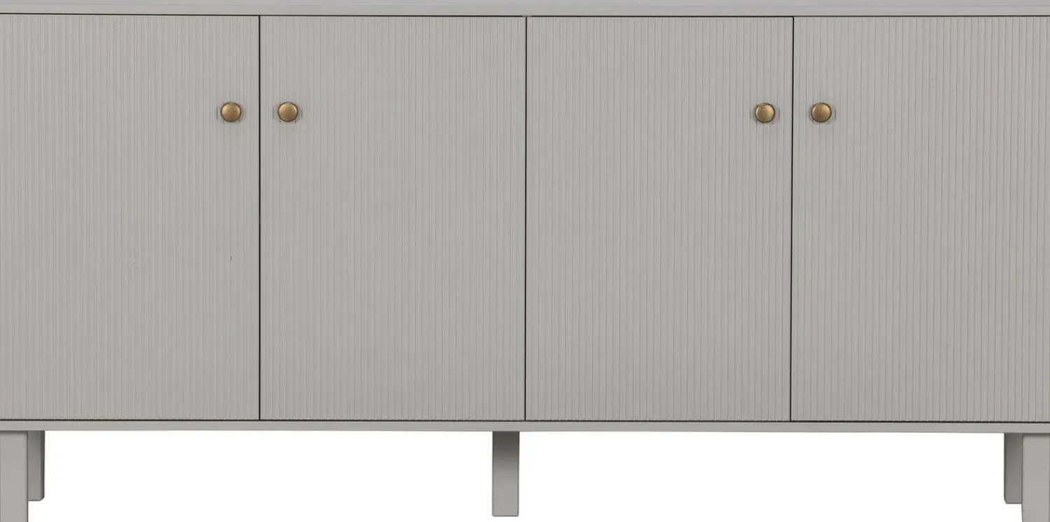 Dressoirs-WOOOD Madu Dressoir Cloud Grey