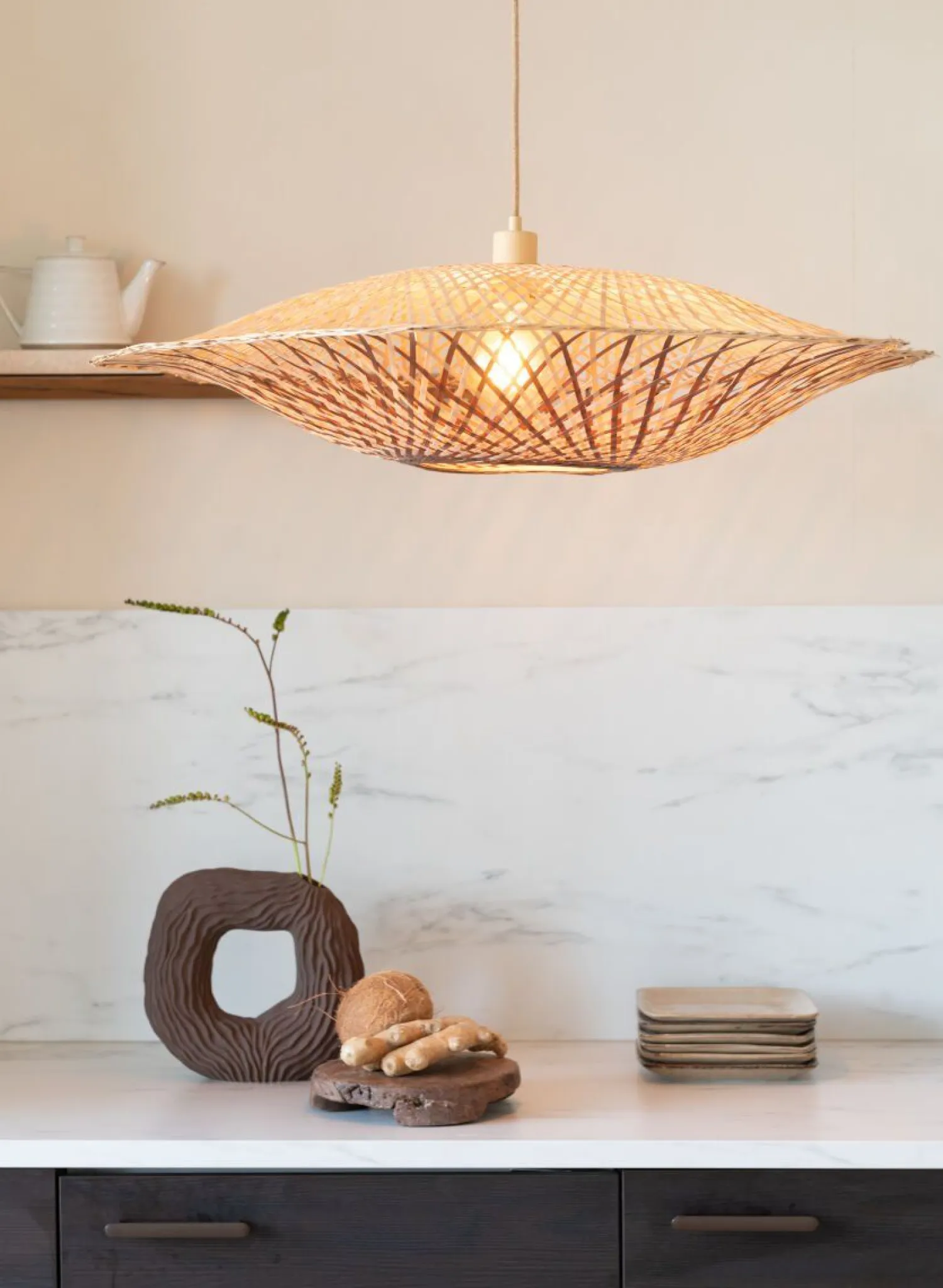 Hanglampen|Hanglampen-Good&Mojo Madura Hanglamp Natural, Brown
