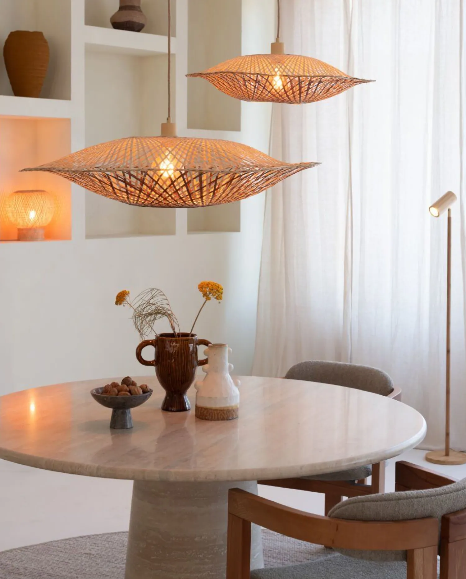 Hanglampen|Hanglampen-Good&Mojo Madura Hanglamp Natural, Brown