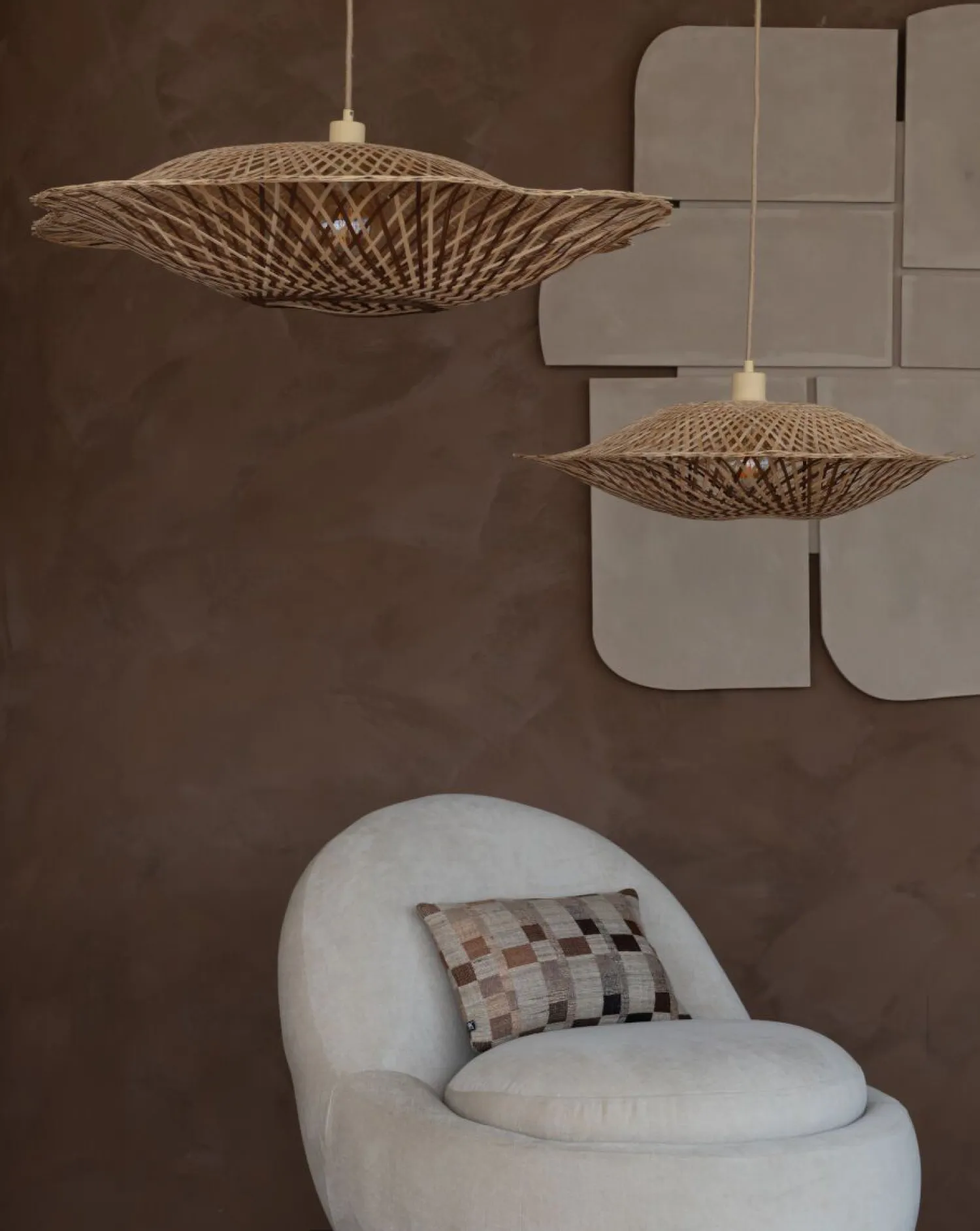 Hanglampen|Hanglampen-Good&Mojo Madura Hanglamp Natural, Brown