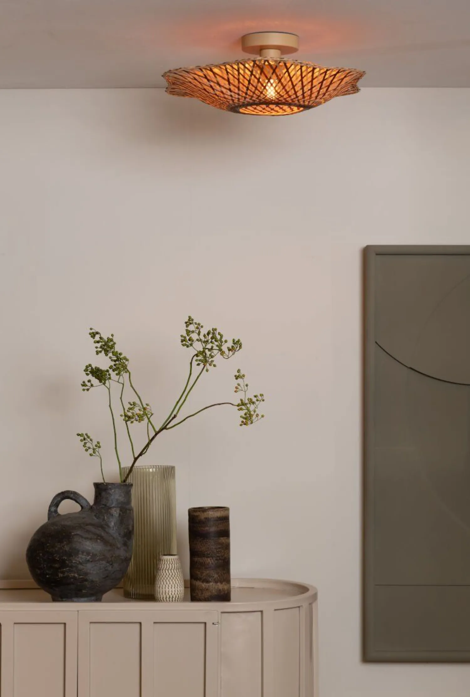 Plafondlampen|Plafondlampen-Good&Mojo Madura Plafondlamp Natural, Brown