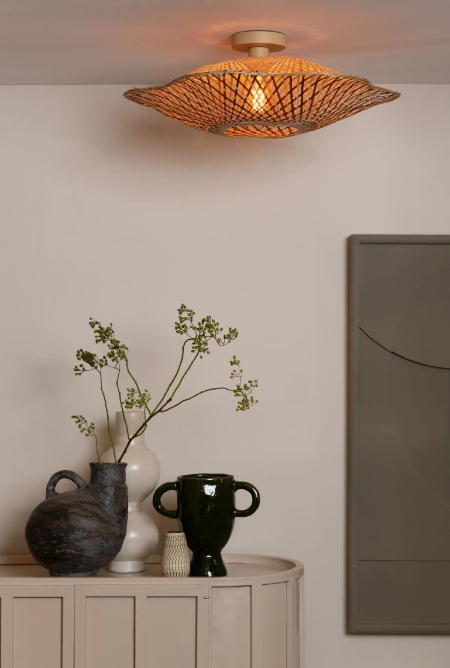 Plafondlampen|Plafondlampen-Good&Mojo Madura Plafondlamp Natural, Brown
