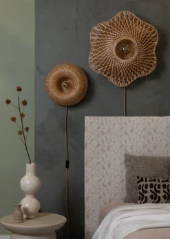 Wandlampen|Wandlampen-Good&Mojo Madura Wandlamp Natural, Brown