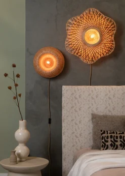 Wandlampen|Wandlampen-Good&Mojo Madura Wandlamp Natural, Brown