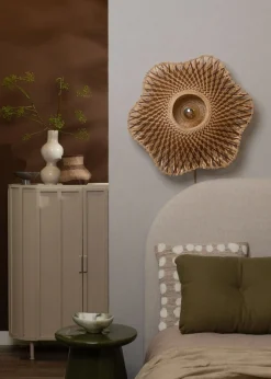 Wandlampen|Wandlampen-Good&Mojo Madura Wandlamp Natural, Brown