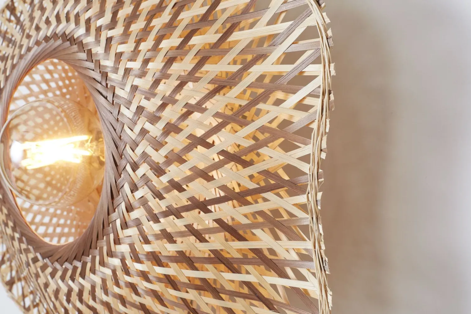 Wandlampen|Wandlampen-Good&Mojo Madura Wandlamp Natural, Brown