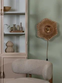 Wandlampen|Wandlampen-Good&Mojo Madura Wandlamp Natural, Brown