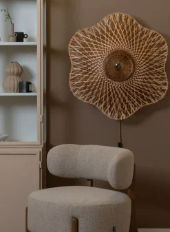 Wandlampen|Wandlampen-Good&Mojo Madura Wandlamp Natural, Brown