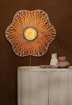 Wandlampen|Wandlampen-Good&Mojo Madura Wandlamp Natural, Brown
