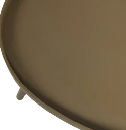 Houten Bijzettafels-WOOOD Mae Bijzettafel Sepia