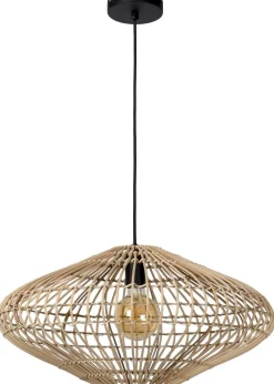 Hanglampen|Hanglampen-Lucide Magali Hanglamp Naturel