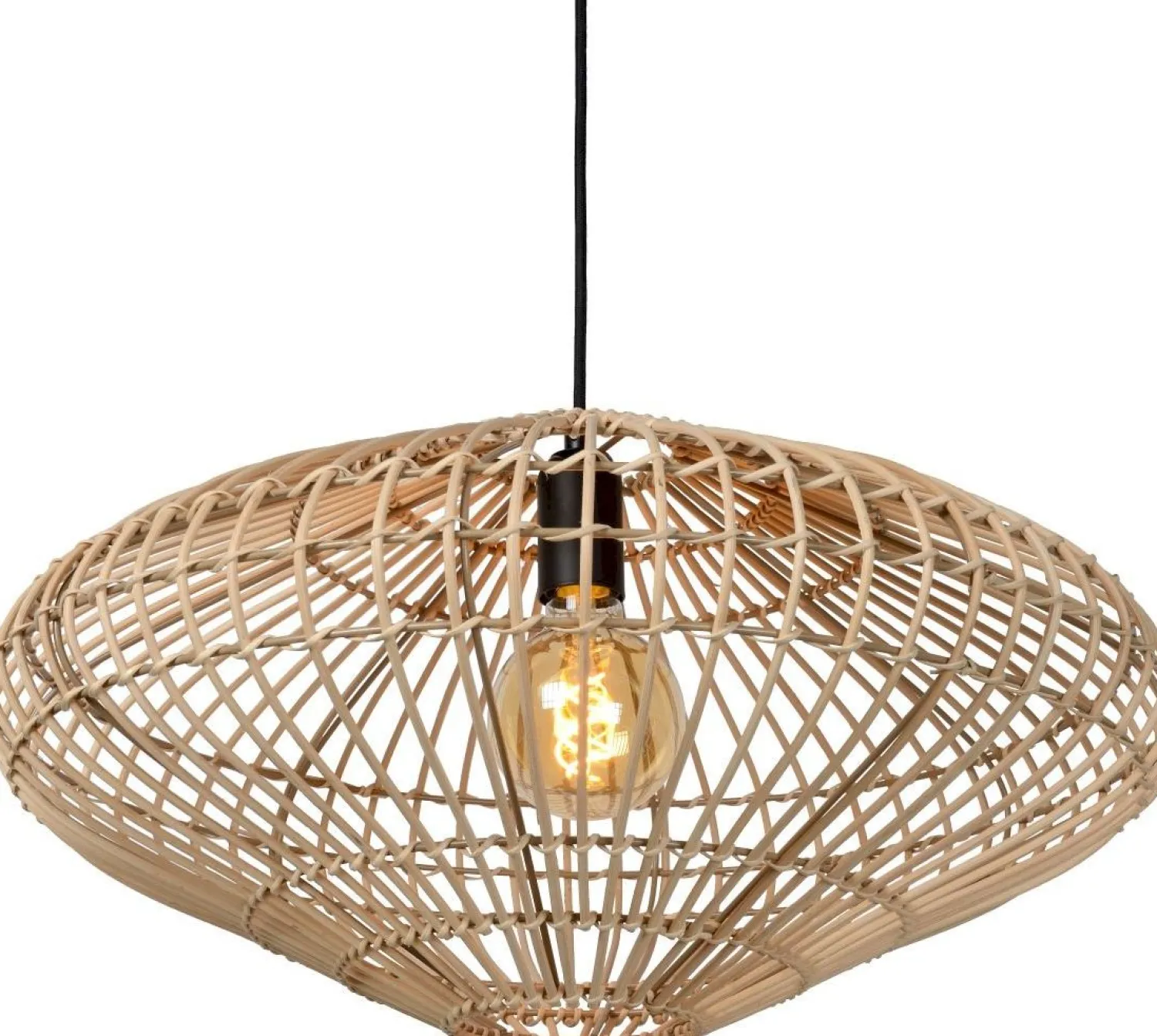 Hanglampen|Hanglampen-Lucide Magali Hanglamp Naturel