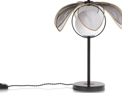 Moderne Tafellampen|Tafellampen-COCO maison Magnolia Tafellamp Zwart, Antraciet