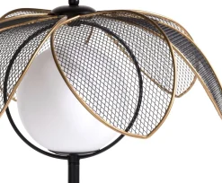Moderne Tafellampen|Tafellampen-COCO maison Magnolia Tafellamp Zwart, Antraciet