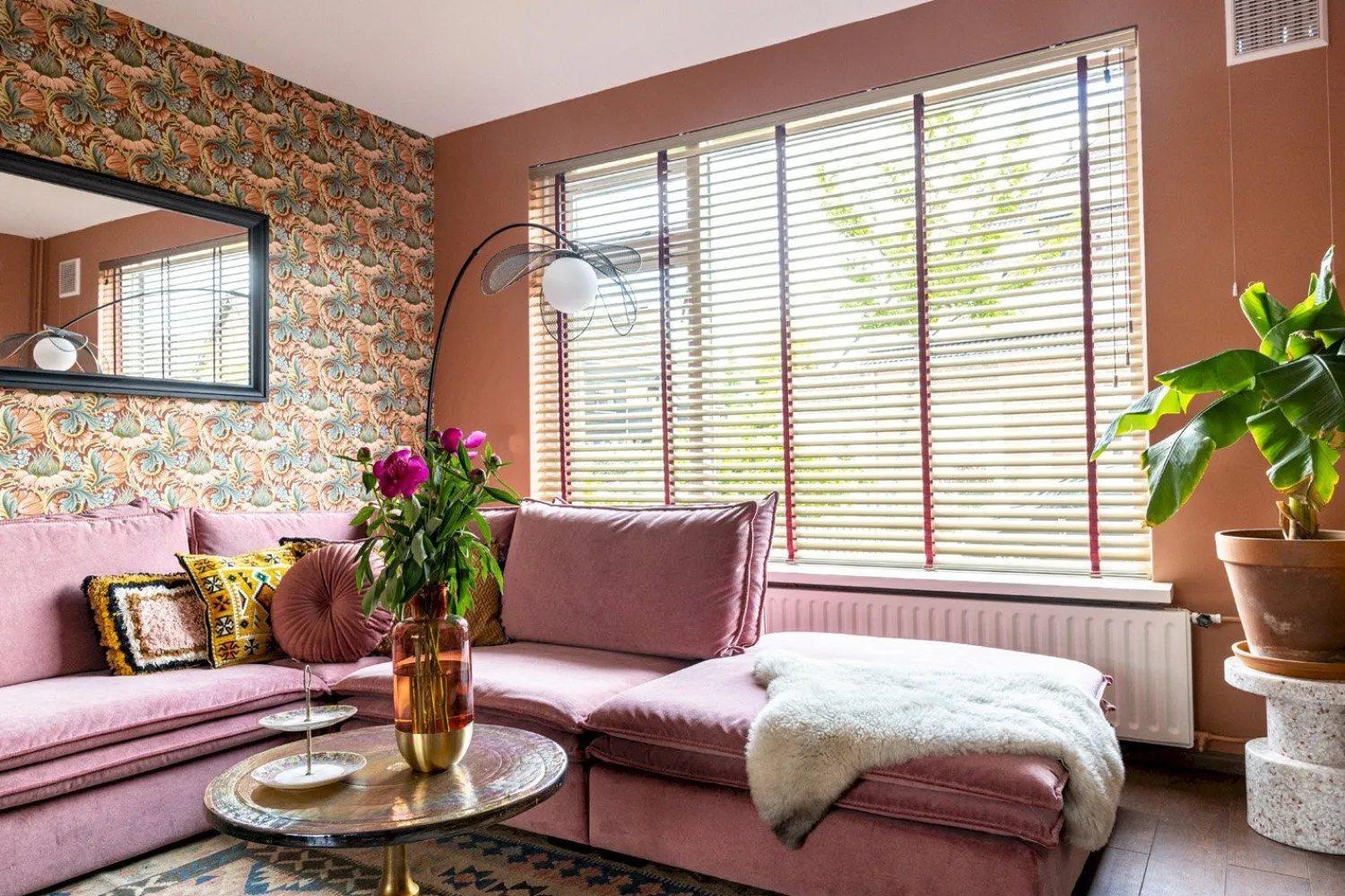 Moderne Vloerlampen|Vloerlampen-COCO maison Magnolia Vloerlamp Zwart, Antraciet
