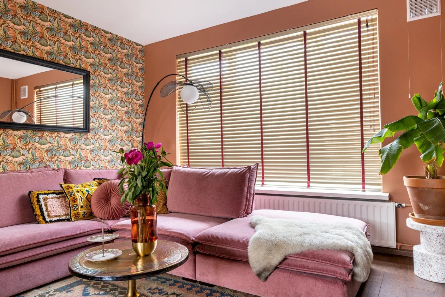 Moderne Vloerlampen|Vloerlampen-COCO maison Magnolia Vloerlamp Zwart, Antraciet