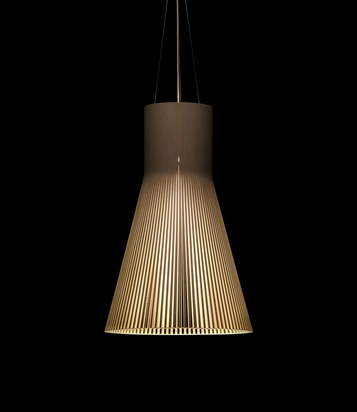 Hanglampen|Hanglampen-Secto Design Magnum 4202 Hanglamp Walnut